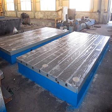 铸铁平板平台-大型铸铁平板