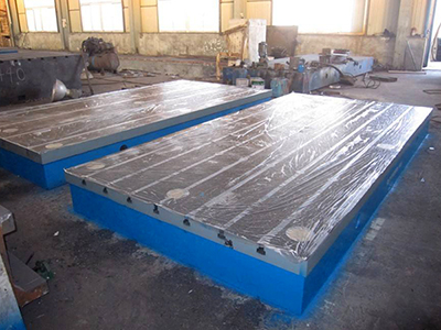 铸铁平板平台-大型铸铁平板